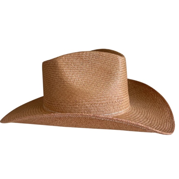 BRAND NEW - NWT Teressa Foglia Meir Western Straw Hat main image 4